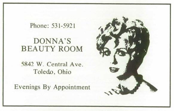 Donna’s Beauty Room, 5842 W. Central