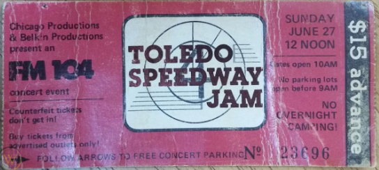 Toledo Speedway Jam – June 27, 1982