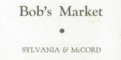 Bob’s Market, 6625 W. Sylvania Ave.
