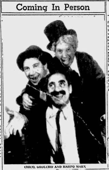Marx Brothers in Toledo, May 1940!