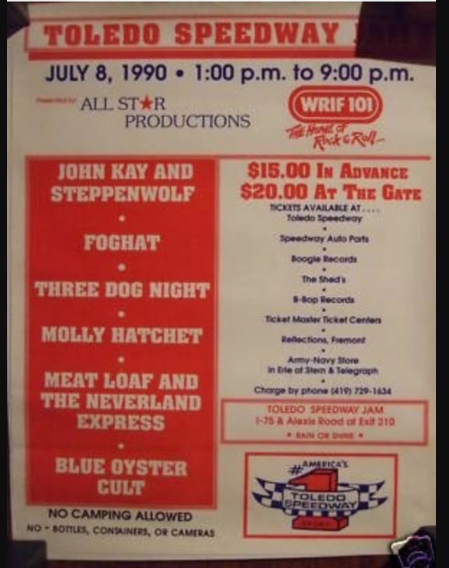 Toledo Speedway Jam, July 8, 1990.