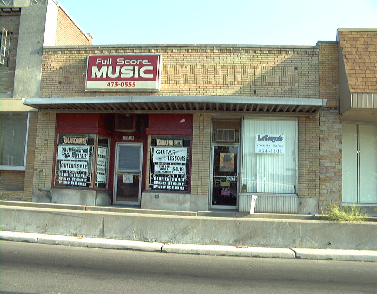 Full score music retro toledo metro